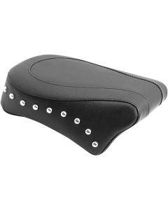 Mustang 76108 Chrome Studded Standard Rear Seat Pillion Harley Dyna Models 06-17