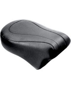 Mustang 76109 Black Vintage Standard Rear Seat Pillion Harley Dyna Models 06-17