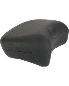 Mustang 79110 Black Vintage Recessed Rear Passenger Pillon Pad Seat Harley 97-20