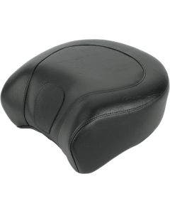 Mustang 79139 Black Vintage Wide Recessed Rear Seat for Harley Dyna FXD 96-03