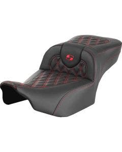 Saddlemen Red LS Extended Reach RoadSofa Seat Harley 23-24 FLHX/FLTRX 
