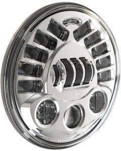 Custom Dynamics ProBeam Chrome Adaptive 2 5.75" Headlamp Harley FLH 14-20