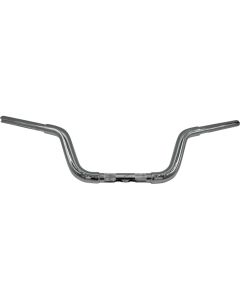 FBI 1 1/4" EZ Install Round Top Chrome 8" Handlebars 4 Harley 20-23 FXLRS/T