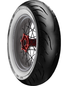 Avon Cobra Chrome AV92 Whitewall Rear Motorcycle Tire 140/90B16