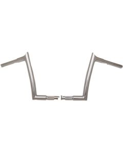 FBI Fat Baggers Chrome 10" EZ Install Pointed Handlebars Harley FLHR FLTR FLST