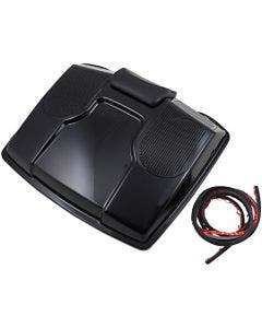 Saddle Tramp Tour-Pak Lid with Speaker Cut Outs Adapters Harley Touring 96-13