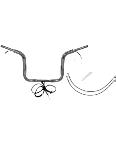 FBI Round Top Plug n Play EZ 1-1/2" Handlebar Kit Harley 14-15 FLH Touring
