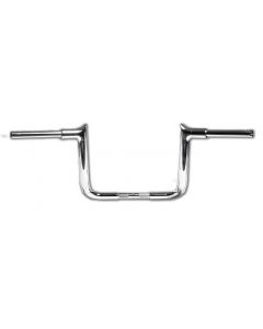 FBI Fat Baggers 1-1/2 Chrome 14" EZ Install Pointed Handlebar Batwing 14-20
