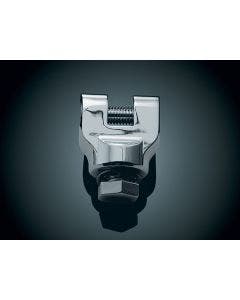 Kuryakyn 8061 Chrome Short Magnum Peg Mounts w/ 1/2"-13 Mount Bolts Universal Fit