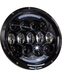 Harddrive CREE LED DRL Headlight 7" 105W 6000k White Angel Eyes Harley 94-Up