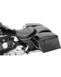 Saddlemen S3 Super Slammed Low Profile Leather Grain Solo Seat 08-23