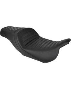 Saddlemen 808-07B-161 Black Roll Pleat Slim 2 Up Seat 08-18 Harley FL Touring 0801-1013 08011013