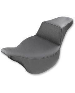 Saddlemen Black Gripper GelCore Step-Up Full Seat for Harley 08-23 FLH/T