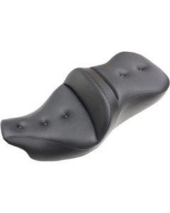 Saddlemen 808-07B-181 Black Road Sofa Pillow Top Two Up Seat 08-23 Harley FL