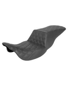Saddlemen Tour Step Up Full Lattice Stitch Seat Harley Touring FLH/T 08-Up