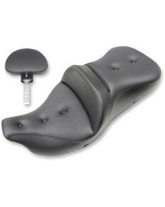 Saddlemen Extended Reach Heated Sofa Pillow Seat W/ Backrest 08-23 Harley FLHT