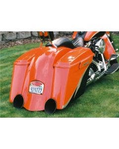 Bad Dad Raw 140mm All-in-One Rear Fender Harley FL Softail 86-Up 80888