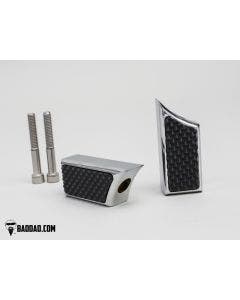 Bad Dad Chrome 900 Series Shift Peg Harley FL Touring Softail 97-19 80983-3