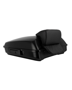 Unpainted Razor Tour Pack Slim Backrest Black Hardware for Harley® FLH '97-'24