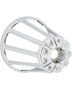 Arlen Ness Chrome 10 Gauge Cover for Monster Sucker Air Cleaners Harley 