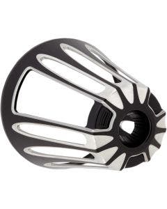 Arlen Ness Black Deep Cut Cover for Monster Sucker Air Cleaners Harley 