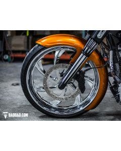 Bad Dad 23" Wrap Competition Series Front Fender Universal Custom Bagger 81092-4