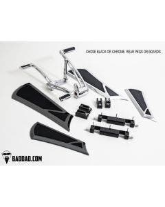 Bad Dad Forward Controls w Heel-Toe Shifter & Street Series Boards Touring Softail