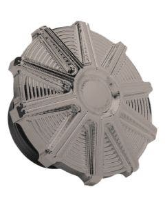 Arlen Ness 701-007 10 Gauge Gas Cap Titanium Harley FLH FLS FXD XL 93-20