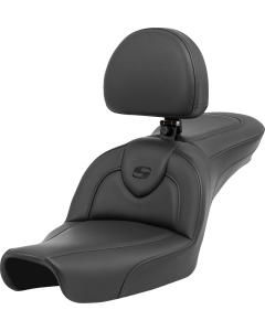 Saddlemen Roadsofa Seat W/ Drivers Backrest 4 Harley 96-03 FXD