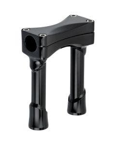 Biltwell Black Oversized Murdock Straight Risers 3.5" Center Mounting Holes