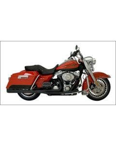Supertrapp 2-Into-1 Supermeg Full Exhaust System Black Harley Touring 10-13