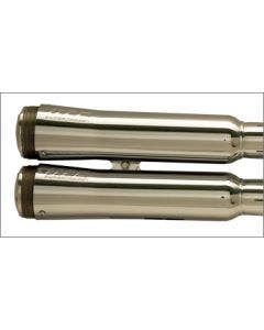 Supertrapp Fatshots Slip-On Muffler Chrome V-Rod 06-13
