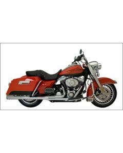 Kerker 2-Into-1 Supermeg System Chrome Harley Touring 10-16