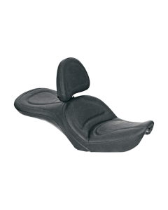 Saddlemen Explorer Black SaddleHyde Harley Seat W/ Backrest for 99-03 FXDWG