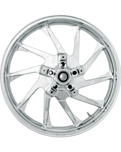 Coastal Moto 21x3.5 Hurricane 3D Chrome Front Wheel 4 Harley 08-24 Touring