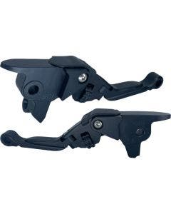 PSR Anthem Pro Adjustable Black Hand Levers Set for Harley FLH/FLT 17-20