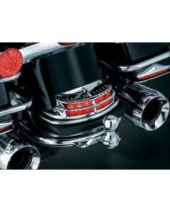 Kuryakyn Rear Fender Tip Lens Grill for Harley Touring 09-13