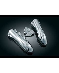 Kuryakyn Chrome Lower Leg Sliders for 00-07 FLST Models
