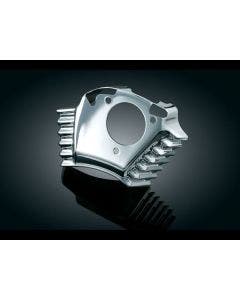 Kuryakyn Chrome Throttle Servo Motor Cover for Screamin' Eagle Stage One Touring/Softail
