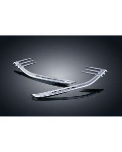 Kuryakyn Chrome Accents for Harley Mid-Frame Air Deflectors Touring