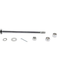 Drag OE 41563-77A Chrome Rear Axle Hardware Kit Harley Custom 79-99 XL Models