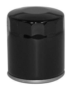 Mid USA 87169 Oil Filter 5 Micron Black Smooth Top Harley Big Twin & Evo 80-20