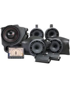 MB Quart Tuned Audio Package Stage 5 800w Polaris RZR Ride Command Source 14-20