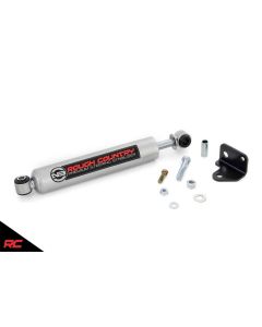 Rough Country 8730630 N3 Steering Stabilizer Damper for 07-18 Jeep Wrangler JK