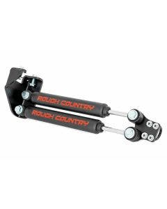 Rough Country 87307 Dual N2.0 Steering Stabilizer for 87-95 Jeep YJ Wrangler 4WD