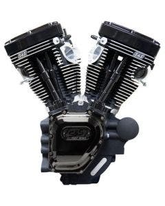 S&S 310-0837A T143 Long-Block Engine 143ci 10.47:1 Harley Touring 07-16