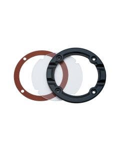 Kuryakyn Black Trim Clear Trap Door for Hyperchargers Harley Metric