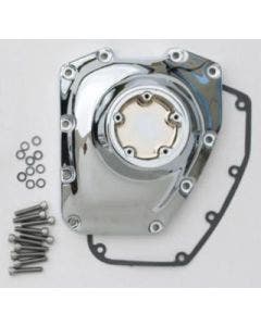 MidWest 88-90 Chrome Cam Cover w/ Gasket and Hardware for 01-19 Harley V-twin