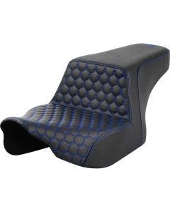 Saddlemen Step-Up HC Standard Reach W/Blue Stitch Seat Harley 23-24 FLH/FLT