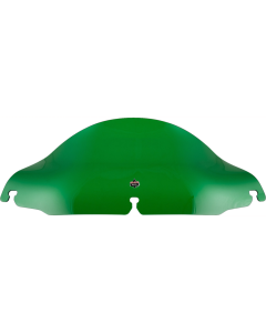 Klock Werks SPORT KOLOR FLARE Green 6.5" Windshield for Harley Batwing 96-13 FLH/X
